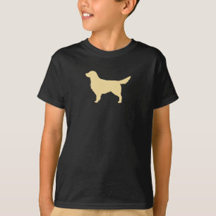 Golden Retriever Silhouette  Hund aveln Tee