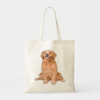 Golden Retriever Sitta - god design Tygkasse