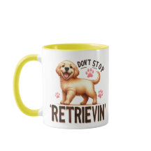 Golden Retriever Sluta Inte Retrieva