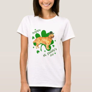 Golden Retriever St Paddy's Day T-shirt