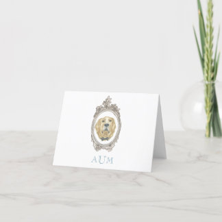 Golden Retriever Stationary Meddelande