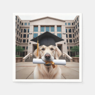 Golden Retriever Student Pappersservett