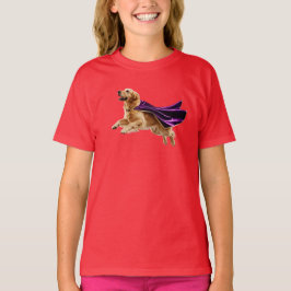 Golden Retriever Superassistance Barn T-Shirt