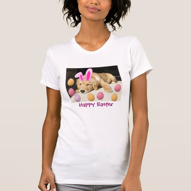 Golden Retriever T Shirt (Framsida)