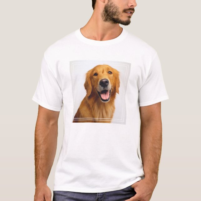 Golden Retriever T Shirt (Framsida)