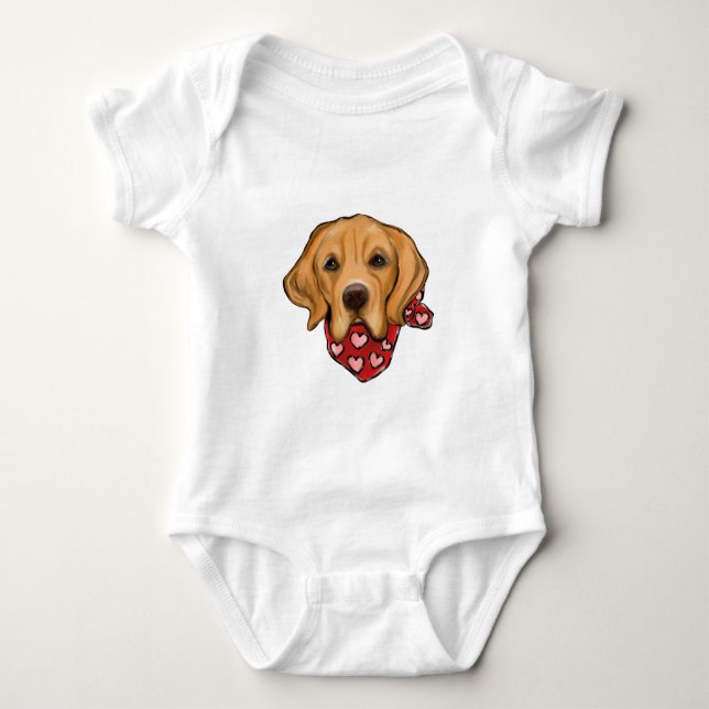 Golden Retriever T Shirt (Framsida)