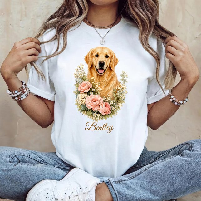 Golden Retriever T Shirt (Skapare uppladdad)