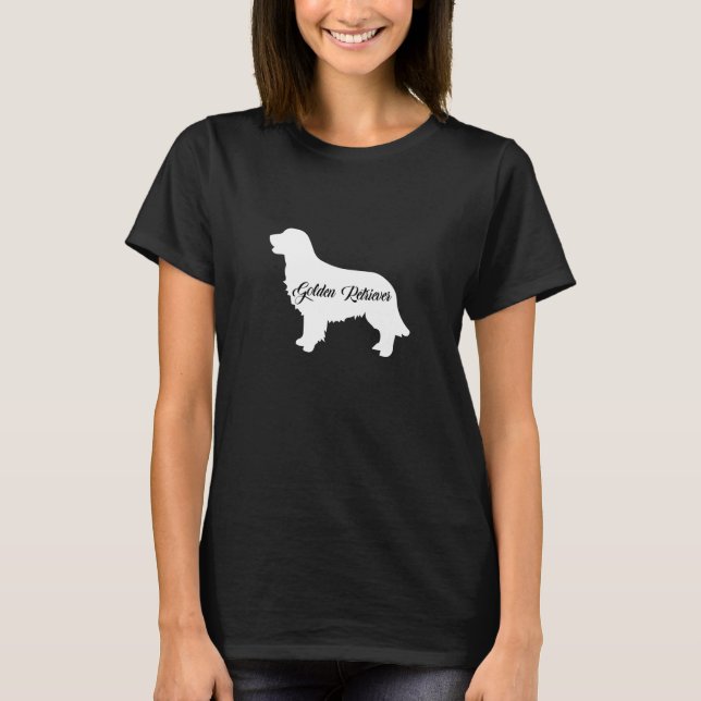 Golden Retriever T Shirt (Framsida)