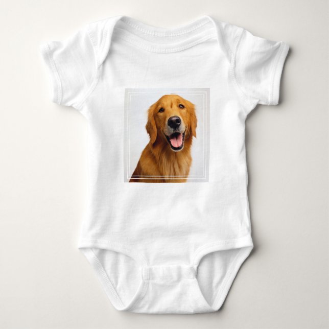 Golden Retriever T Shirt (Framsida)