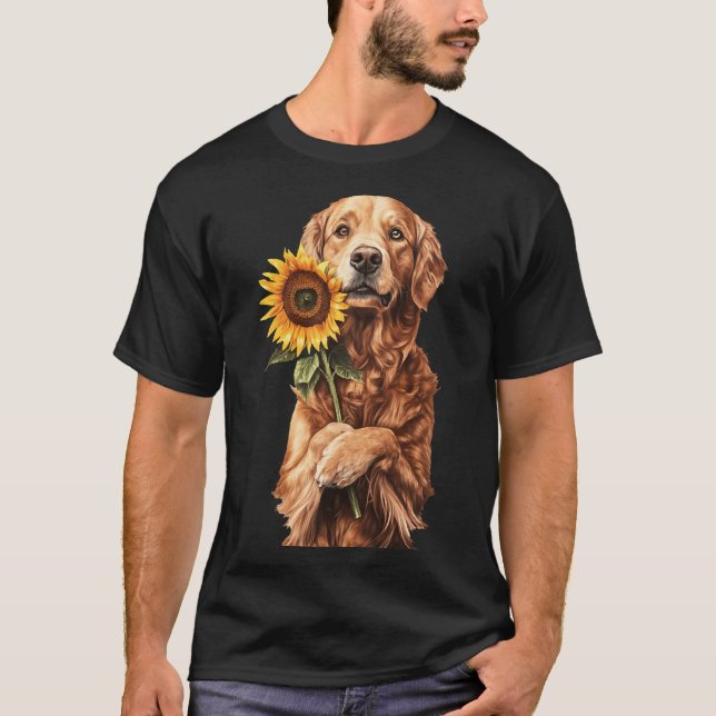 Golden Retriever    T Shirt (Framsida)