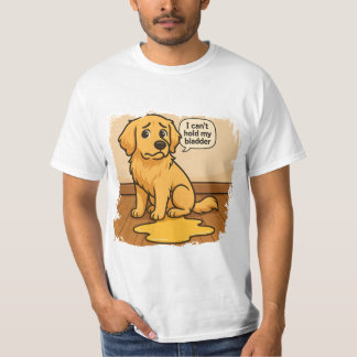 Golden Retriever T-Shirt Funny-skämt