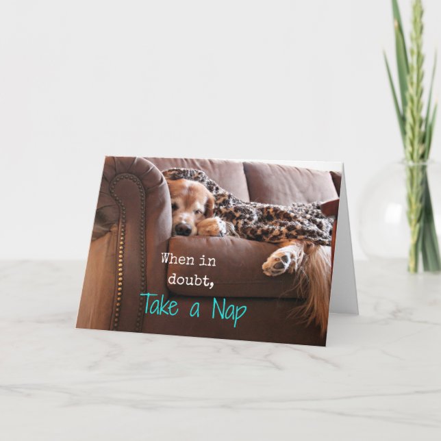 Golden Retriever Ta en kapp Kort (Framsida)