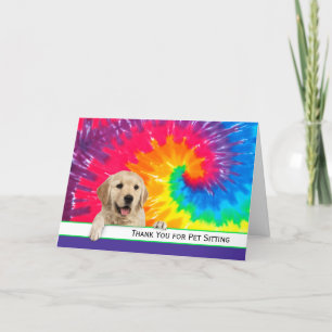 Golden Retriever Tack för Pet Sitta Kort