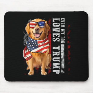 Golden Retriever Till och med min hund älskar Trum Musmatta