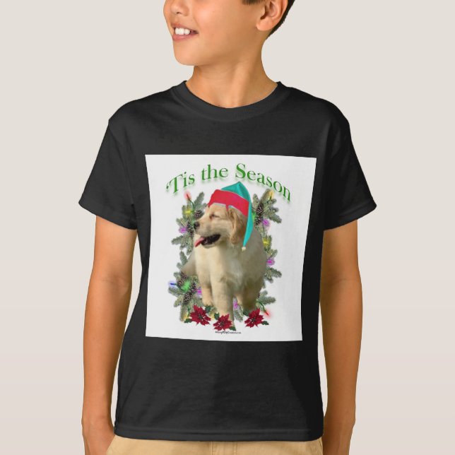 Golden Retriever "Tis T Shirt (Framsida)