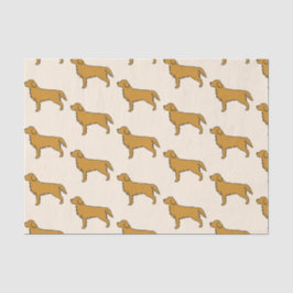 Golden Retriever Tissue Paper 
