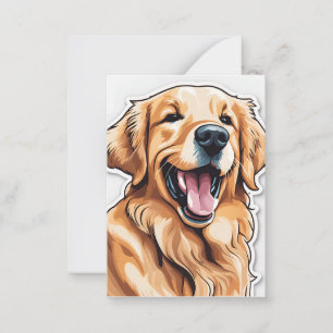 Golden Retriever Tom meddelande