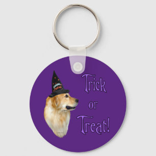 Golden Retriever Trick Nyckelring