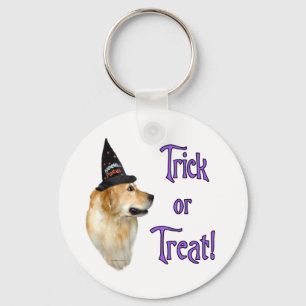 Golden Retriever Trick Nyckelring