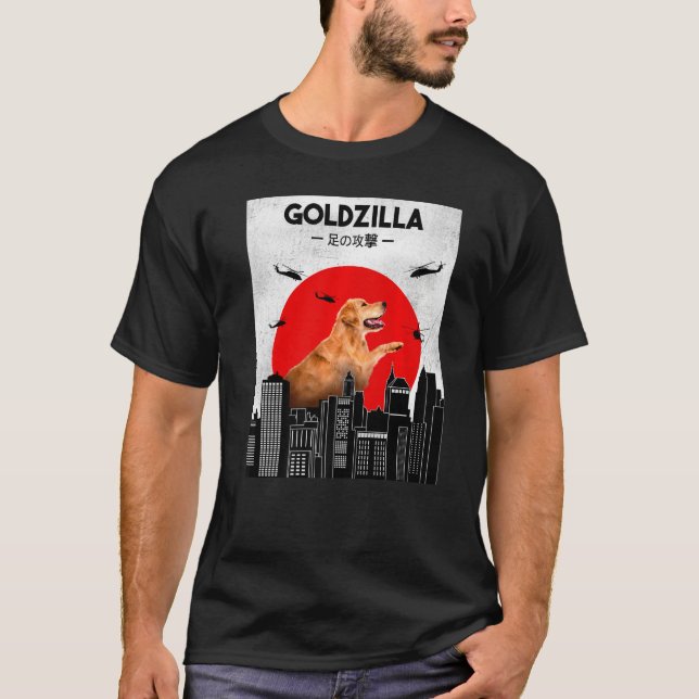 Golden Retriever Tshirt, Funny Golden Retriever Pr T Shirt (Framsida)