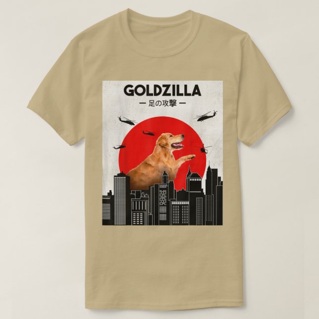 Golden Retriever Tshirt, underbart Golden Retrieve T Shirt (Design framsida)