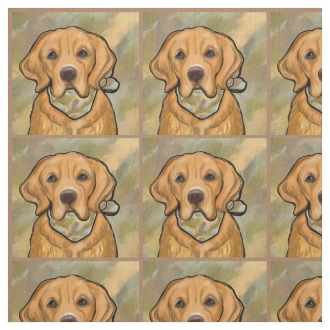 GOLDEN RETRIEVER TYG (Provkarta)