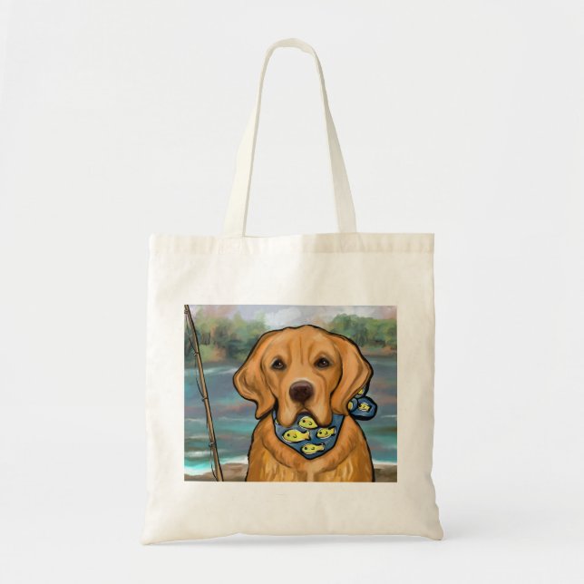Golden Retriever Tygkasse (Framsidan)