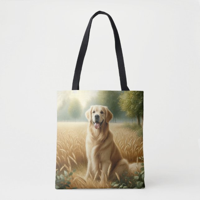 Golden Retriever Tygkasse (Framsida)