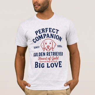 Golden Retriever Ultimat Följeslagare T Shirt