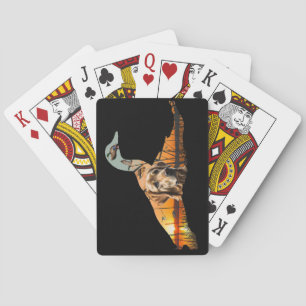 Golden Retriever, uppspelningskort, flygande Malla Casinokort