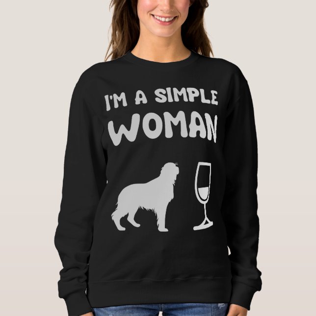 Golden Retriever Vin T Shirt (Framsida)