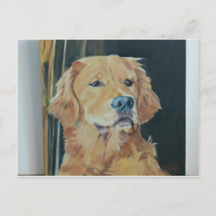 Golden Retriever Vykort