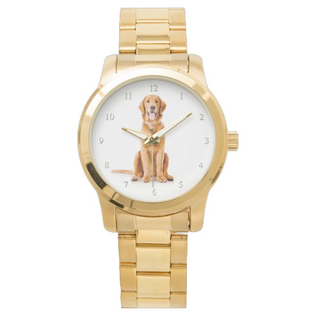 Golden Retriever Watch Armbandsur (Framsida)