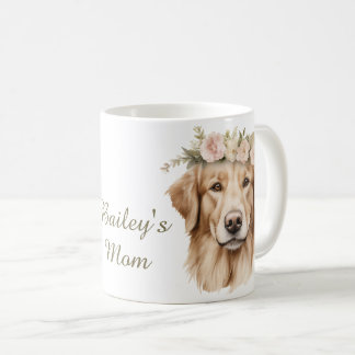 Golden Retriever Watercolor Mug  Kaffemugg