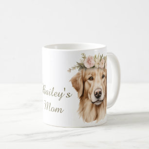 Golden Retriever Watercolor-mugg Kaffemugg