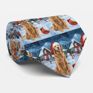 Golden Retriever Winter Wonderland jul Joy Slips
