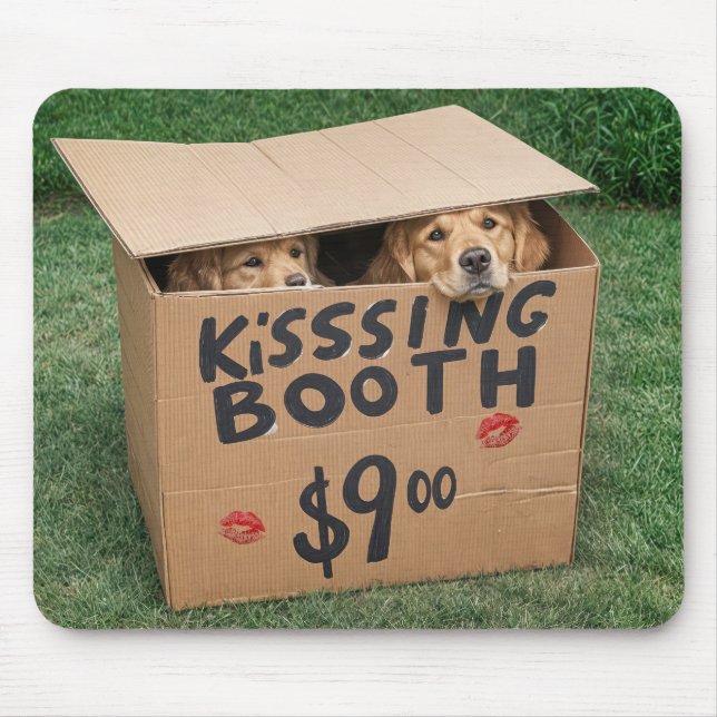 Golden Retrievers in Kissing Booth Musmatta (Framsidan)