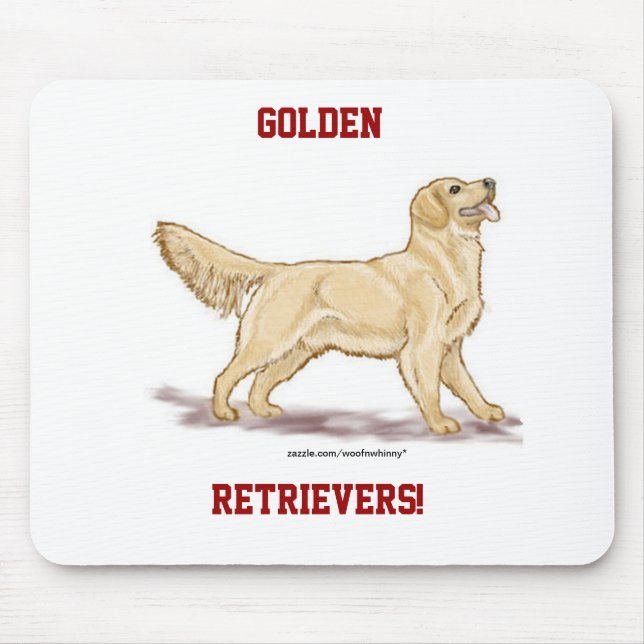 Golden Retrievers! Musmatta (Framsidan)