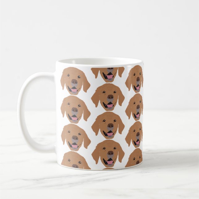 Golden Retrievers på Mugg (Vänster)