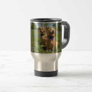 Golden Retrivers Bluebonnet Mugg