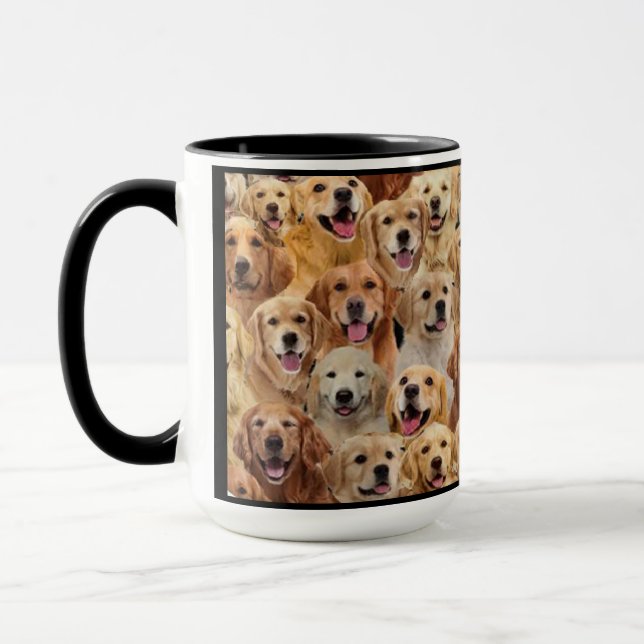 Golden Retrivers Mugg (Vänster)