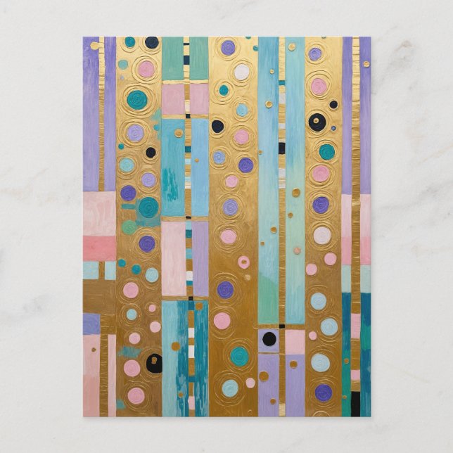 Golden Reverie Helg Vykort (Framsida)