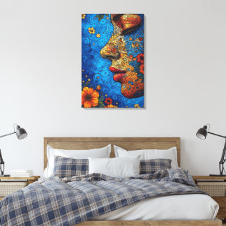 Golden Reverie Wall Decor Canvastryck
