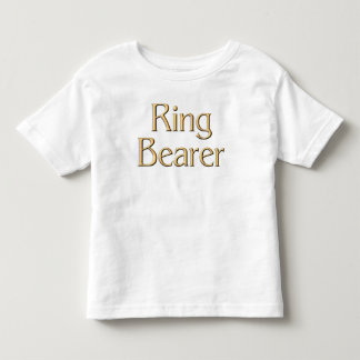 Golden Ring Bearer t-shirt