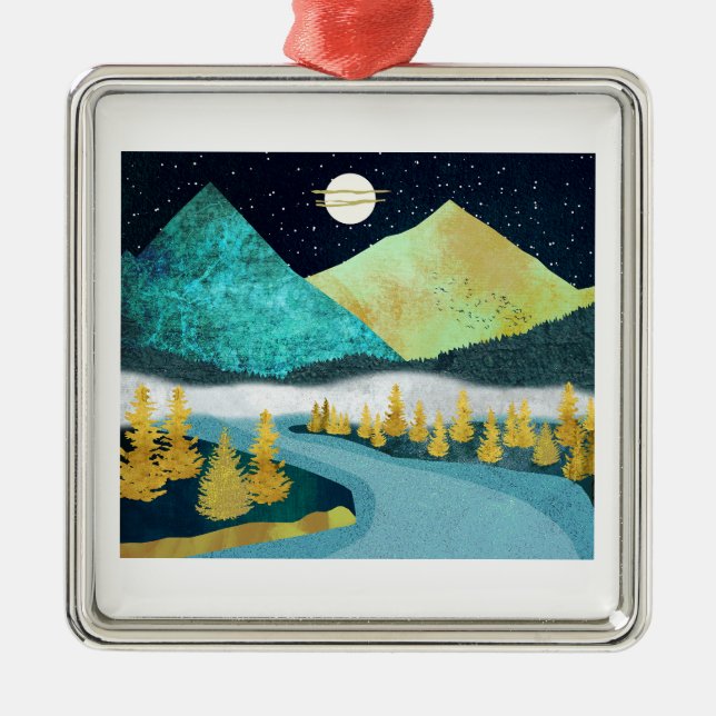 Golden River Julgransprydnad Metall (Framsidan)