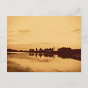 Golden River Postcard Vykort