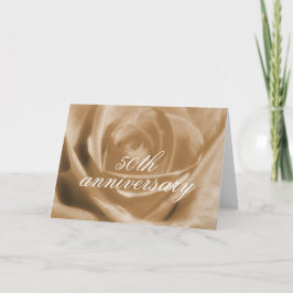 Golden Ro 50-årsdagen Kort