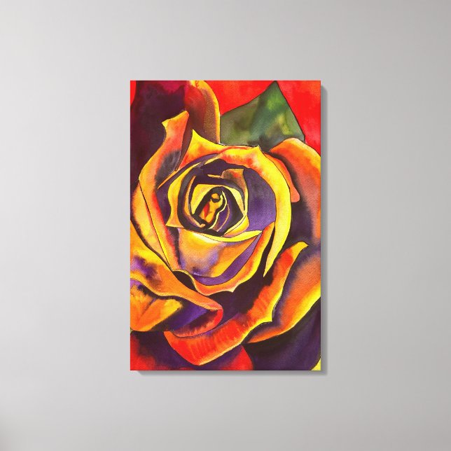 Golden Ro Art Canvastryck (Framsida)