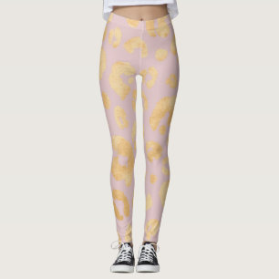 Golden Ro Cheetah Animal Print Leggings