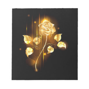 Golden ro (guld ro) anteckningsblock